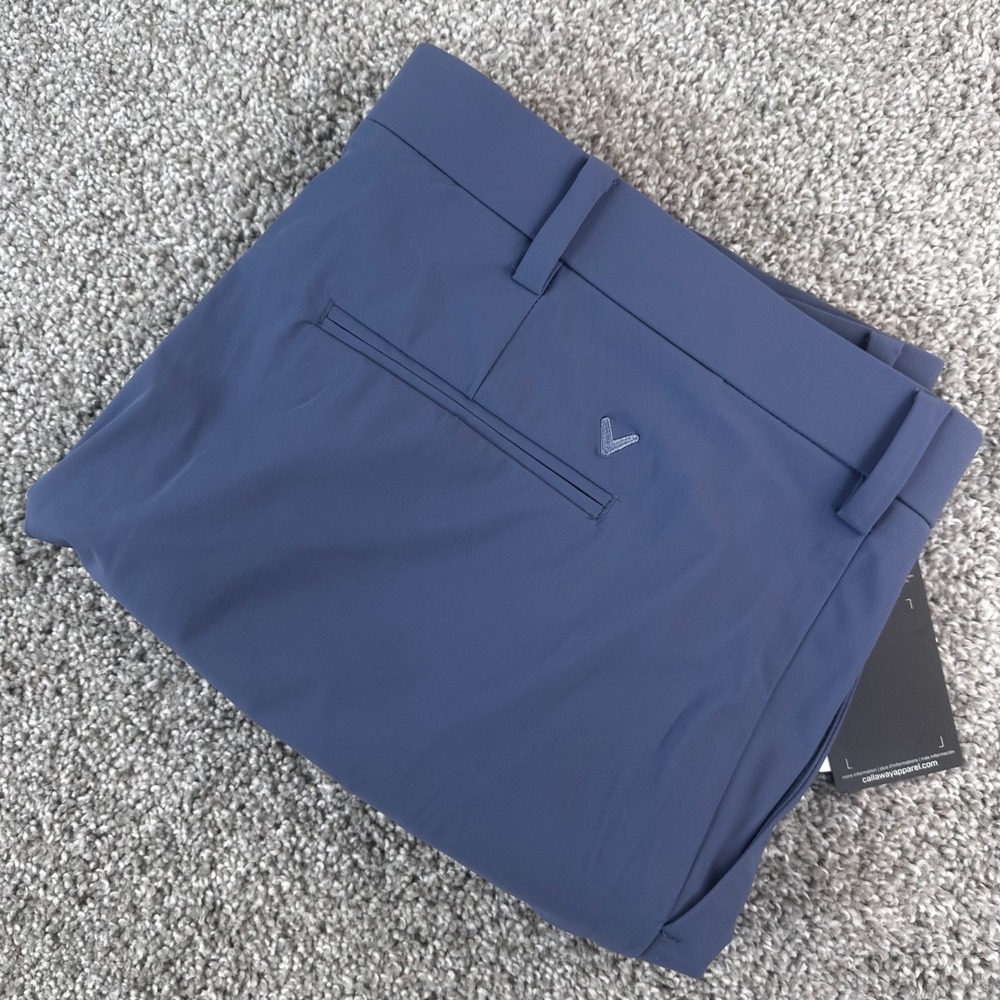 Callaway Golf Shorts Mens 40 Vintage Indigo Blue 7in Inseam Stretch Sun NEW - Picture 1 of 8